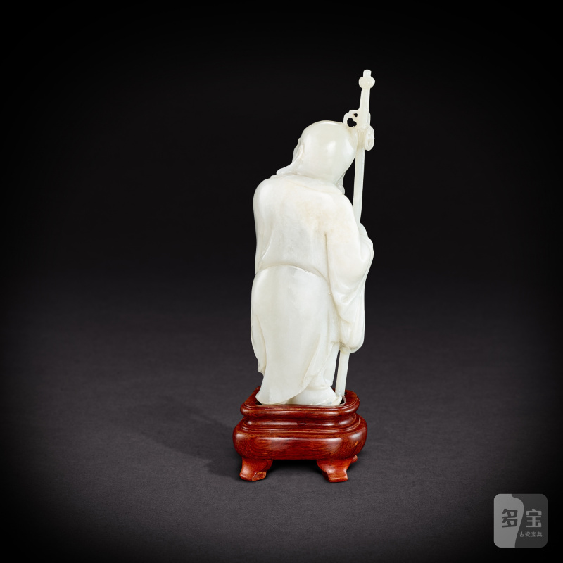 A set of eighteen jade Luohan figures, 20th century | 二十世紀 玉雕十八羅漢一套 - 图14
